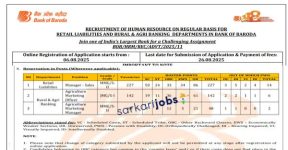 Bank of Baroda (BOB) Recruitment 2026 for 2700+ LBO, SO and Other Posts | Apply Online @ www.bankofbaroda.in